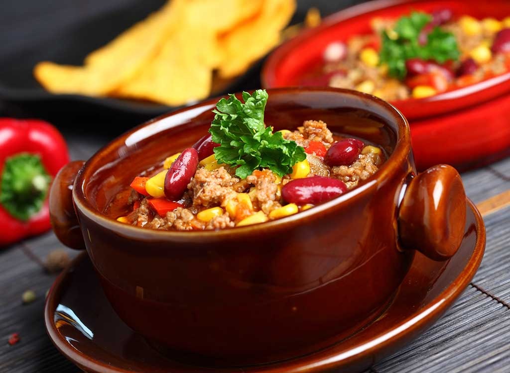 The 20 Best Chili Toppings for Weight Loss | Eat This Not That