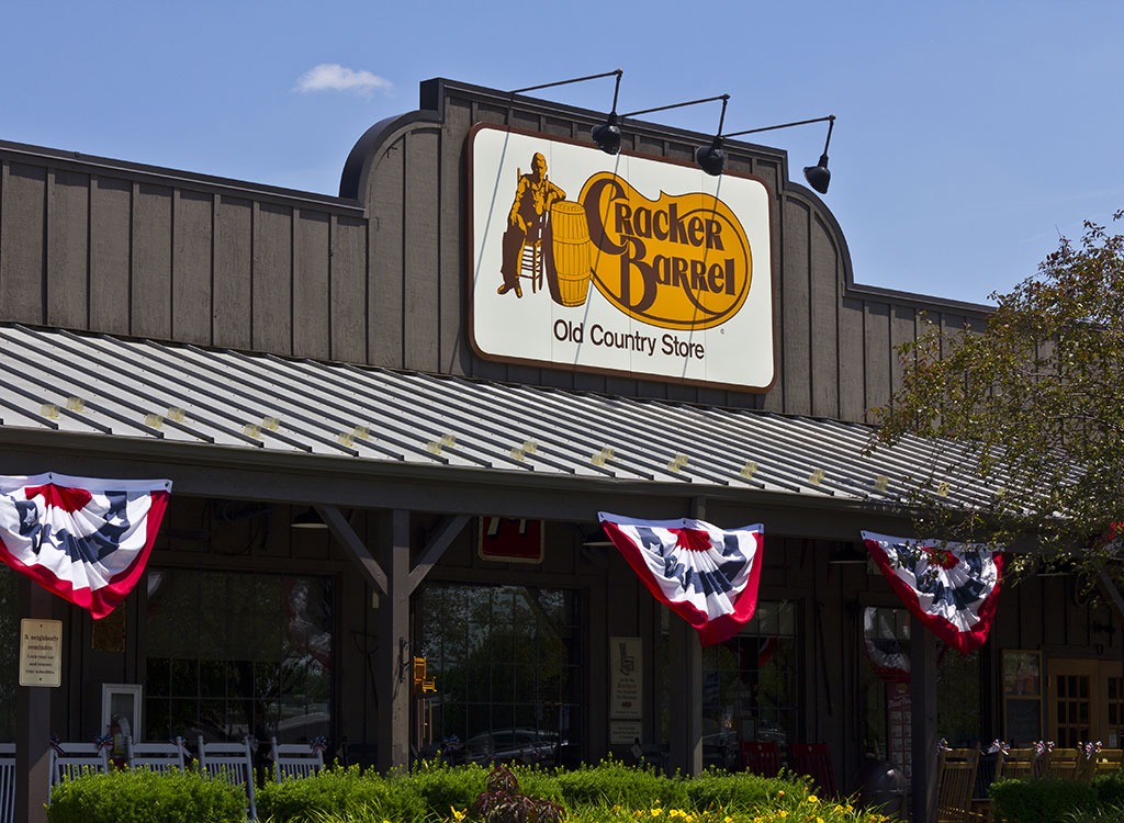 Cracker barrel deals take out menu