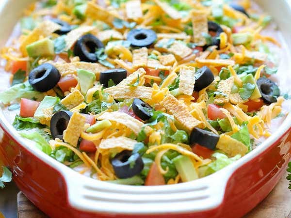 healthy super bowl salads