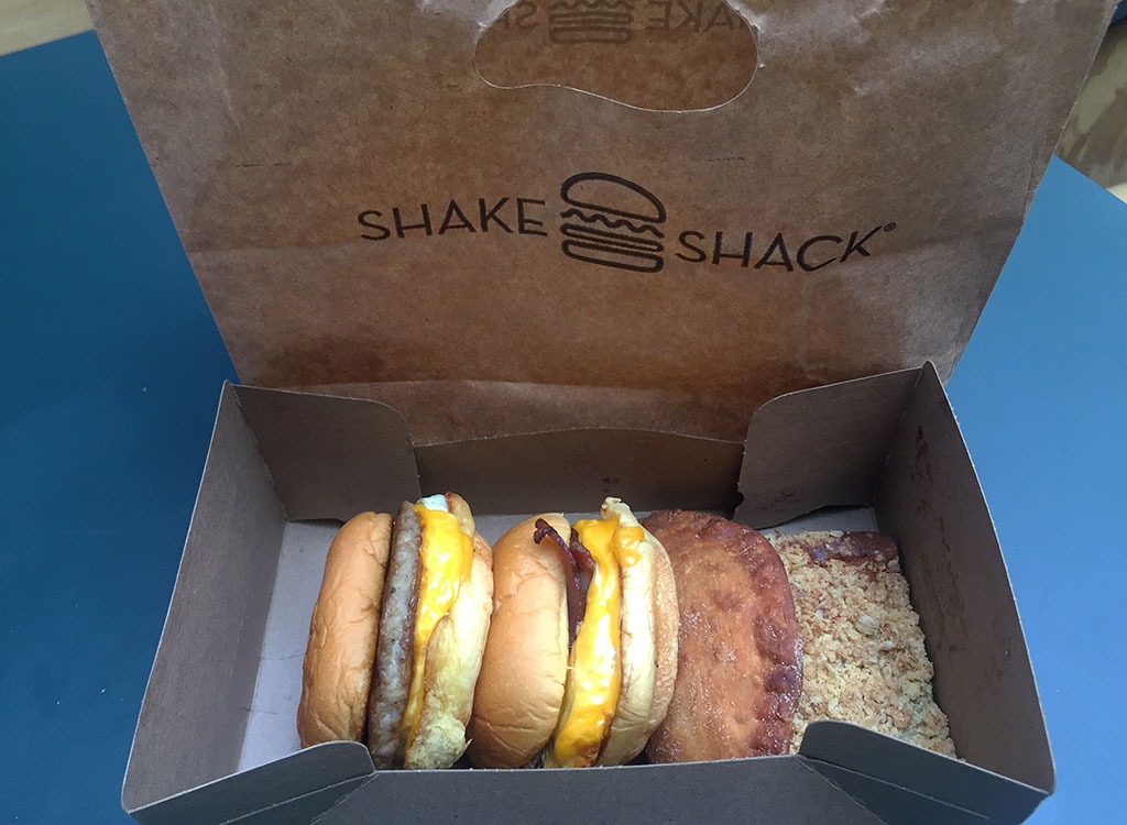 Shake deals shack menu