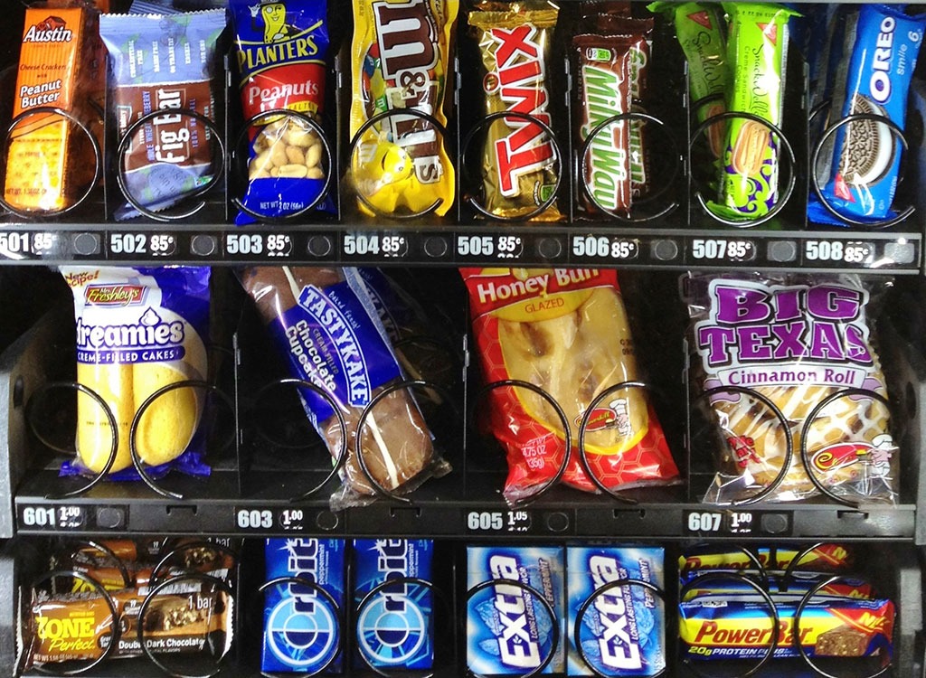 Snacks machine on sale