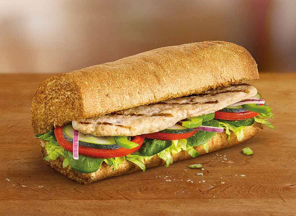 grilled chicken sub