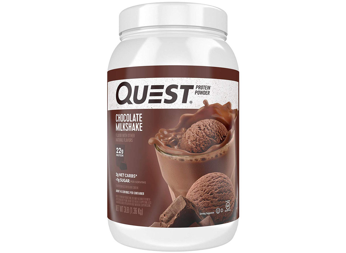 Quest chocolate milkshake protein powder