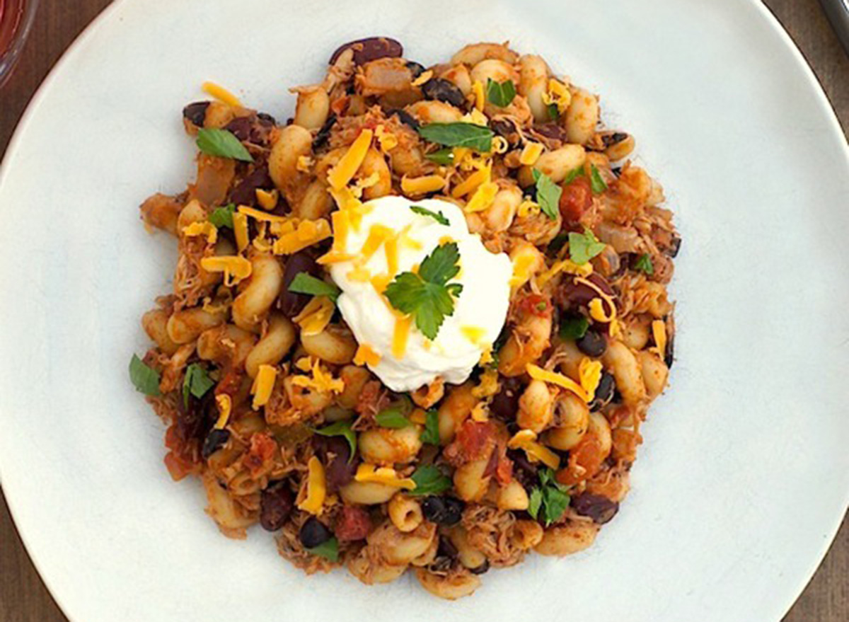 southwest skillet chicken chili