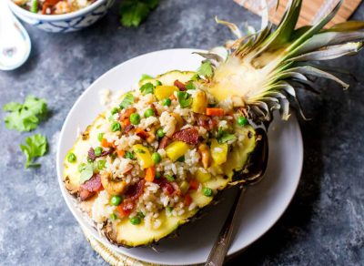 Pineapple fried rice