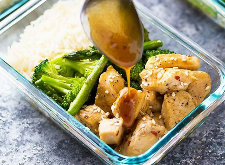 Most Pinned Chicken Recipes Of 2017 Eat This Not That   Teriyaki Chicken Bowl Pinterest 