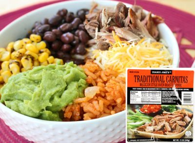 Trader joes fiesta bowl carnitas