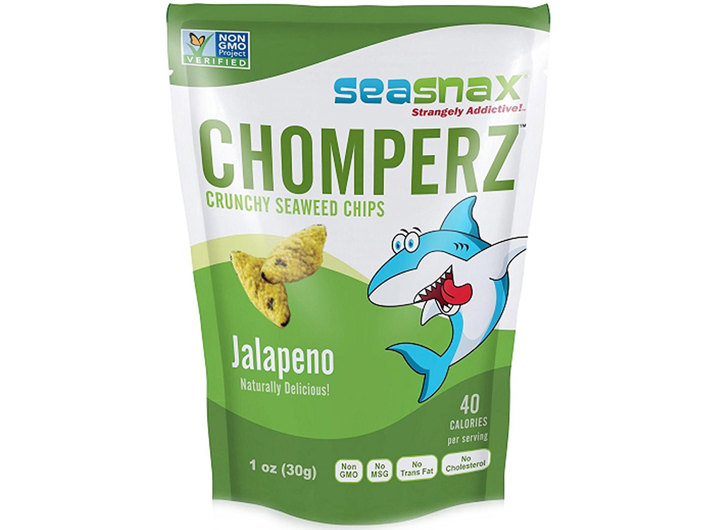 Seasnax chomperz jalapeno seaweed snack