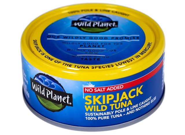 Wild Planet skipjack wild tuna no salt added