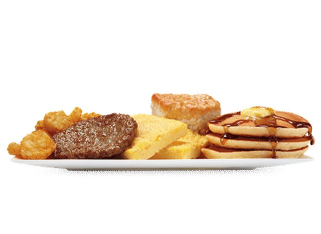 Burger king breakfast platter