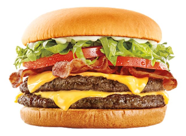 Sonic bacon double cheeseburger