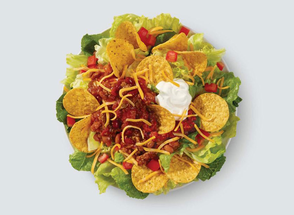 Wendys taco salad as one of the unhealthiest restaurant salads