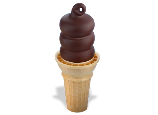 Diary queen chocolate dipped cone