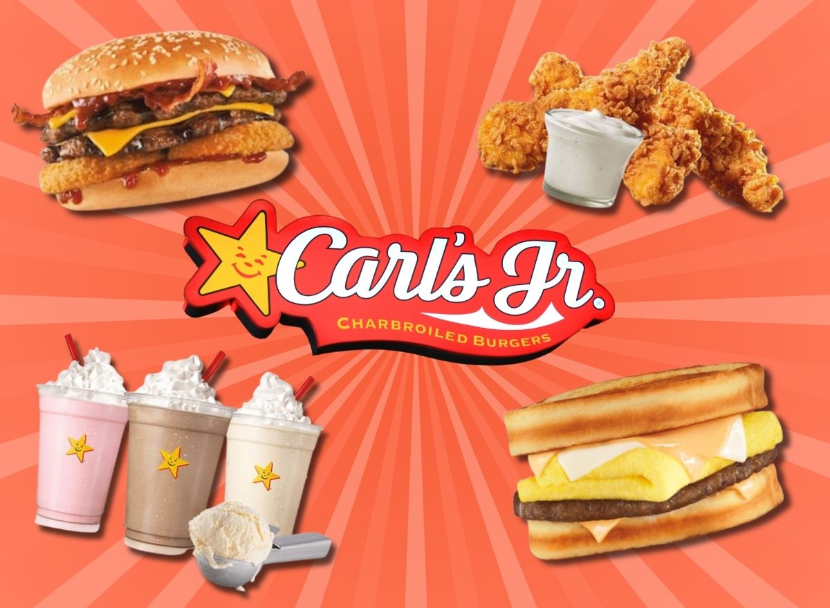 5 all star meal carl's outlet jr