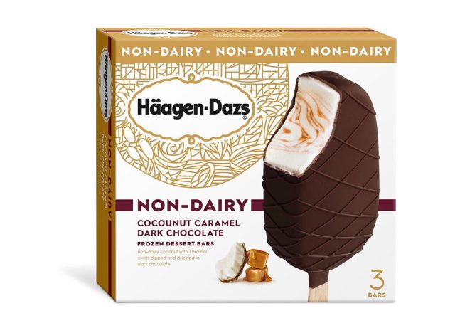 Haagen daz nondairy coconut caramel bars