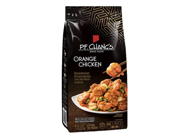 bag of frozen pf changs orange chicken