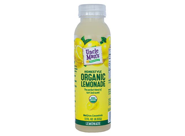 Uncle Matt organic lemonade