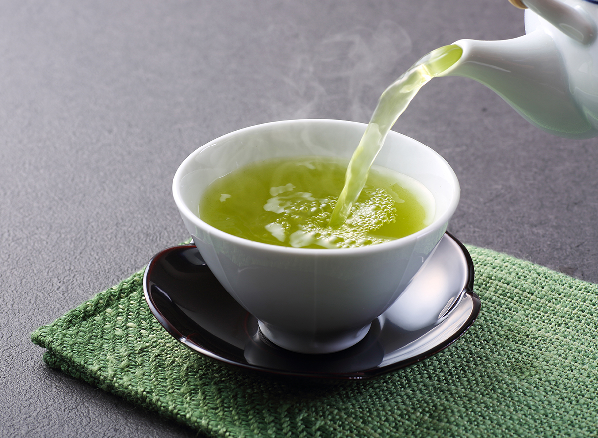 the benefits of drinking green tea at night