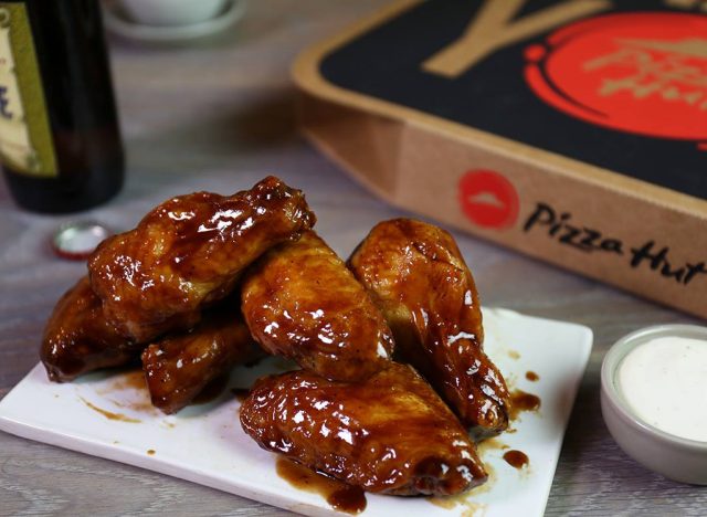 Pizza hut bone in honey bbq wings