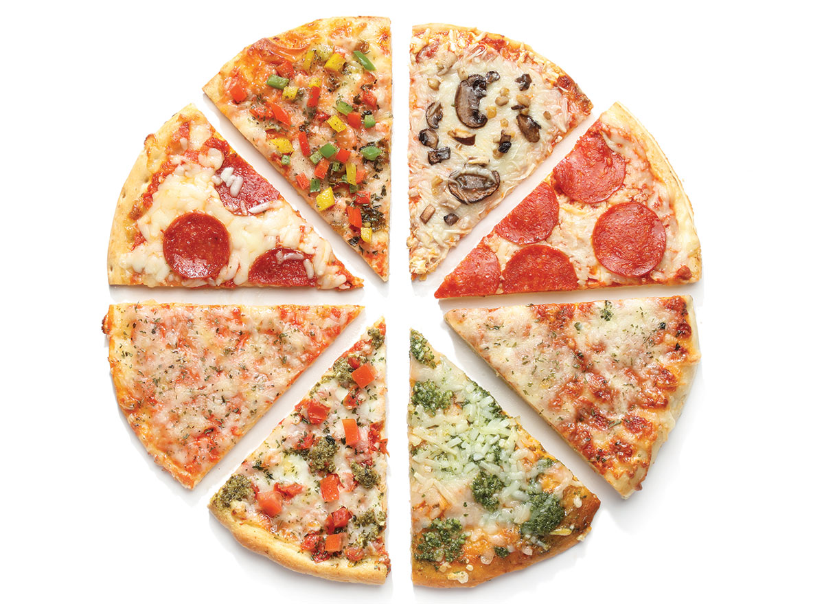 половина из четырех пицц пепперони хорошая пицца отличная пицца фото 106
