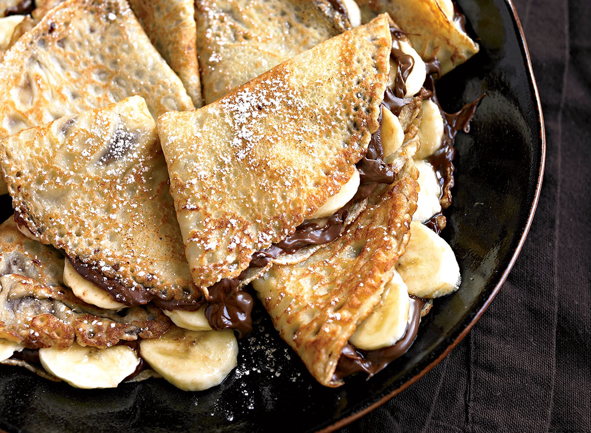 Easiest Homemade Banana Nutella Crepe Recipe — Eat This Not That