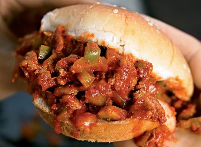 Healthy turkey sloppy joes