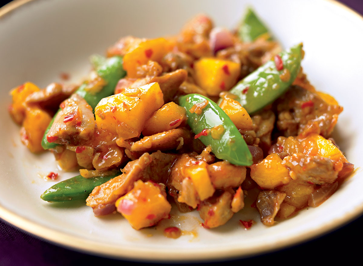 Chili-Mango Chicken Stir-Fry Recipe — Eat This Not That