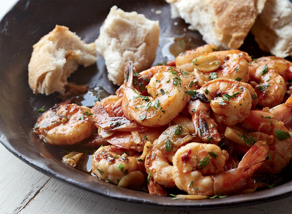 Spanish Garlic Shrimp Recipe, Tapas Style — Eat This Not That