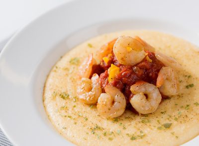 Grits dish