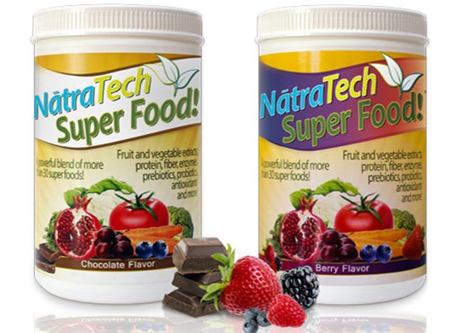 Natratech super food protein powder