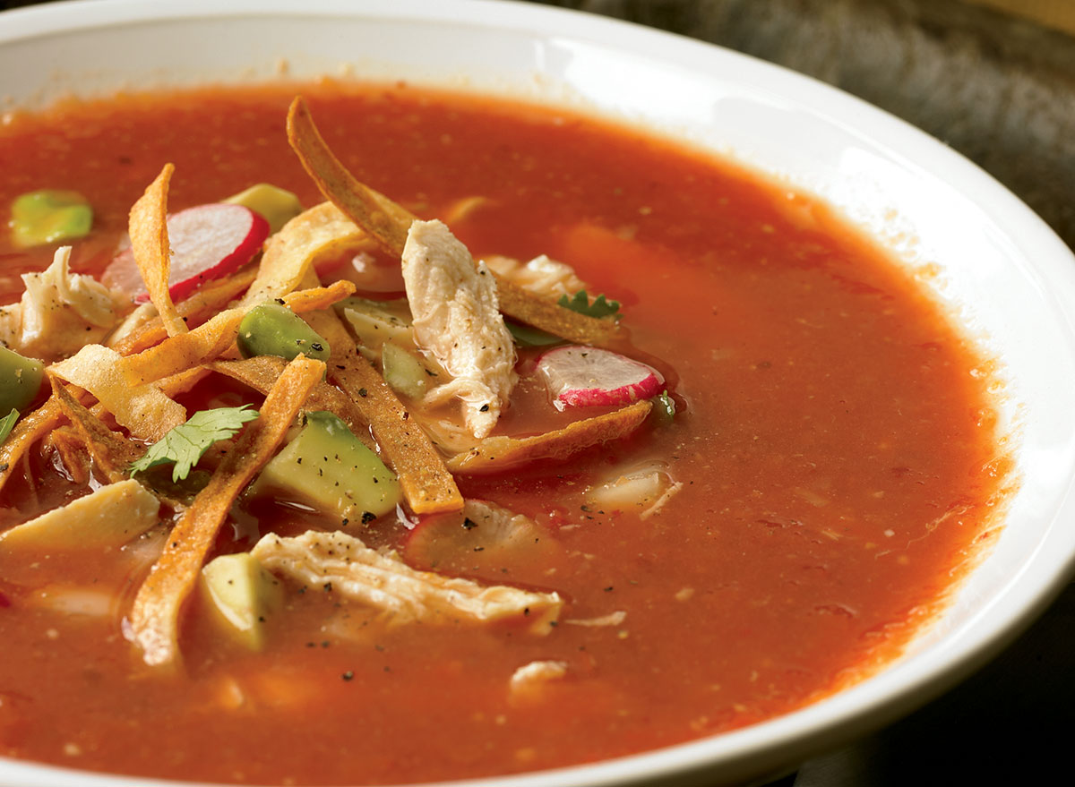 Easy Chicken Tortilla Soup Recipe — Eat This Not That