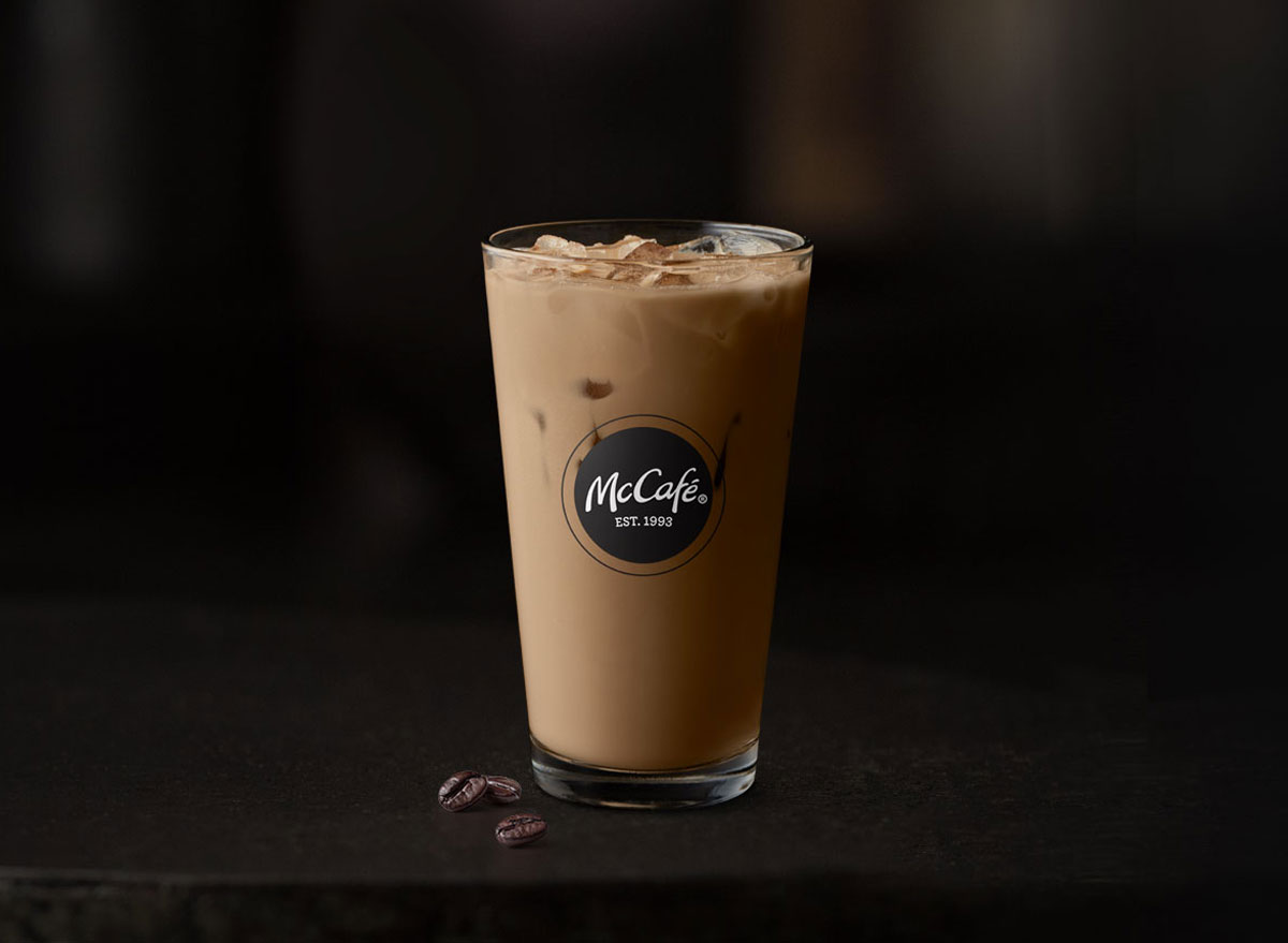 Mcdonalds mccafe iced latte