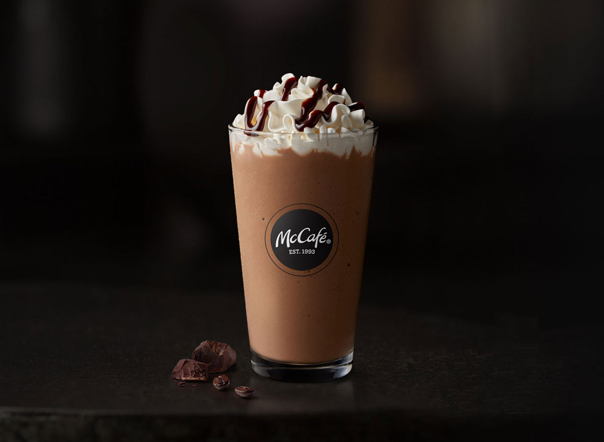 Who says you can't have a mocha frappe in the morning? We sure don