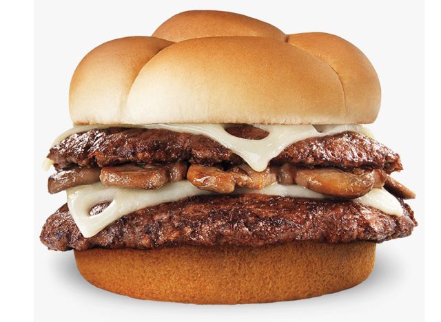 culvers mushroom swiss butter burger