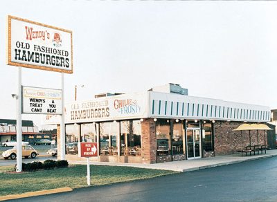 Wendys drive thru 1970s