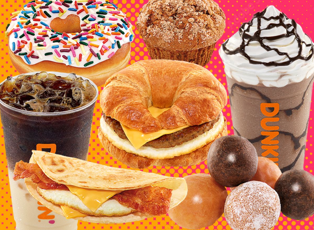 Best & Worst Dunkin' Donuts Menu Items—Ranked by Nutrition