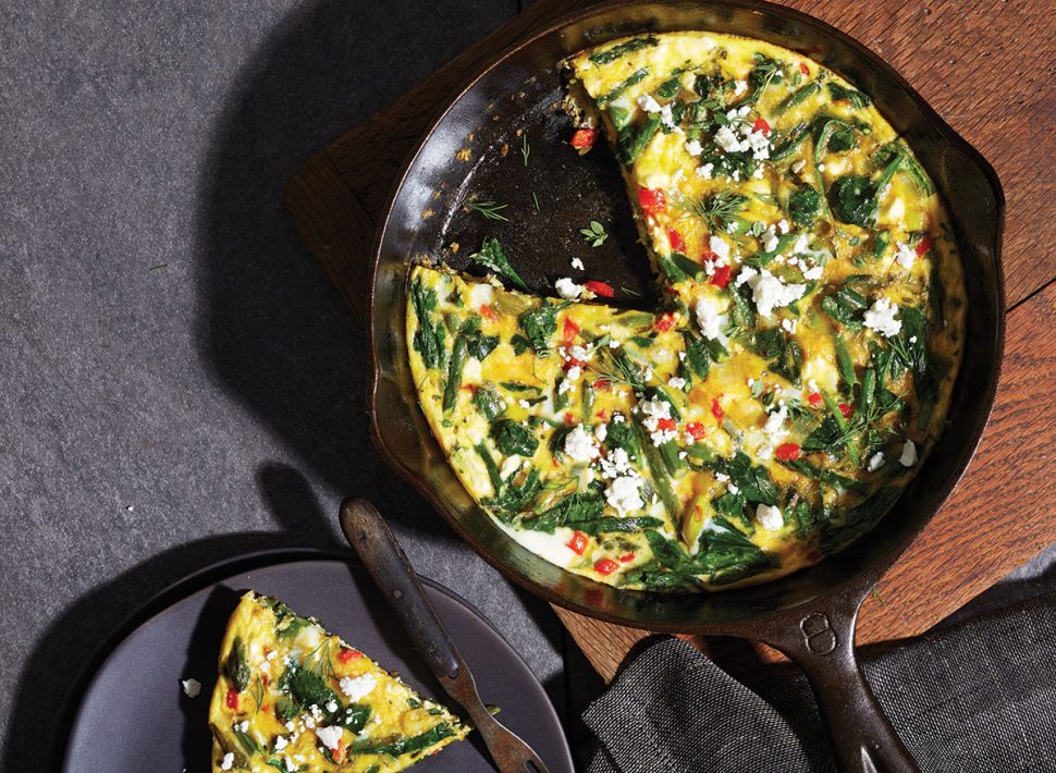 Healthy Spring Vegetable Frittata Recipe — Eat This Not That