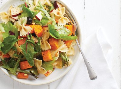 Butternut squash pasta salad