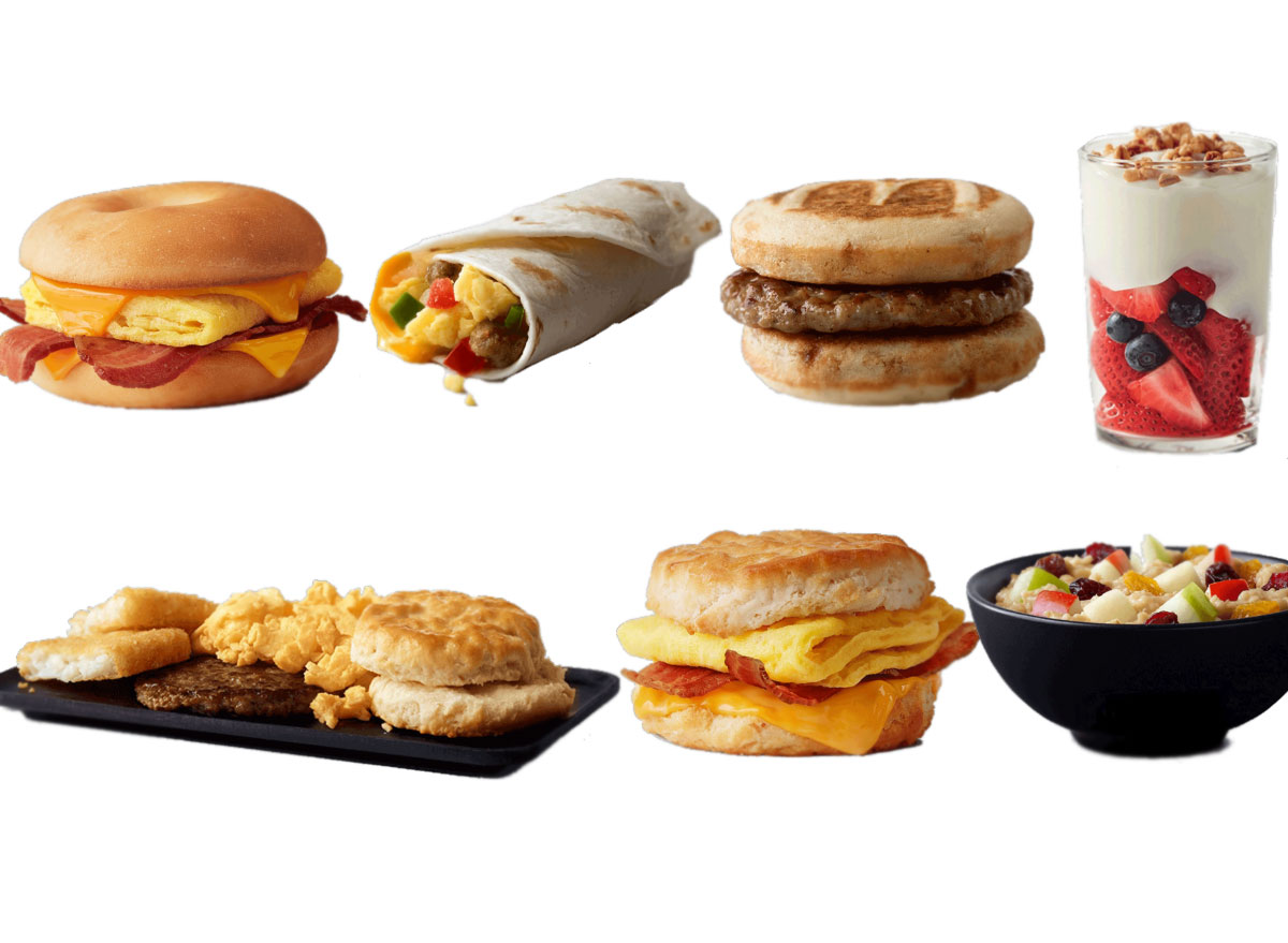 Mcdonald S Breakfast Menu Ranked For Nutrition Eat This Not That