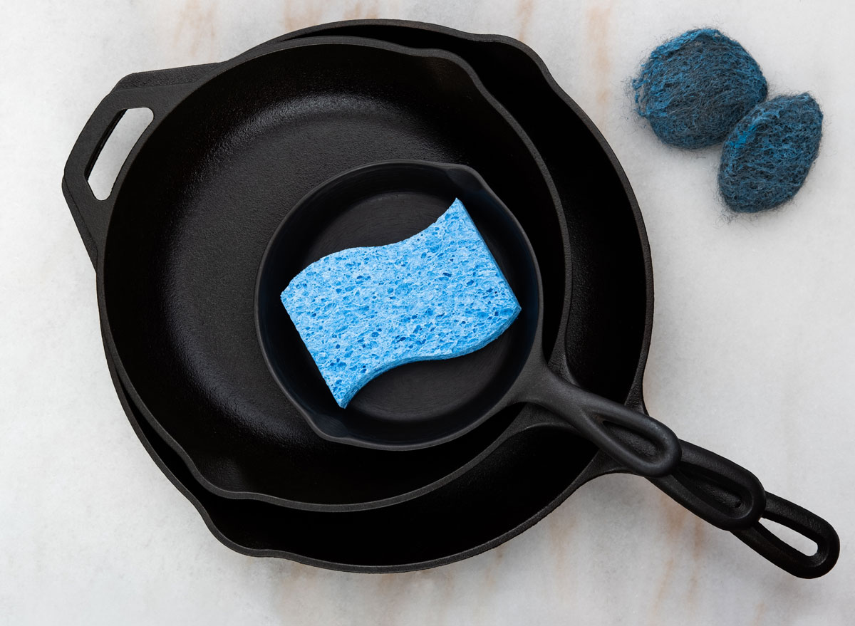 How to Clean Cast-Iron Skillets and Pots — Eat This Not That