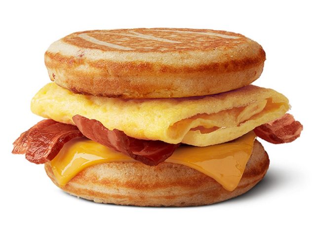 bacon egg cheese mcgriddle