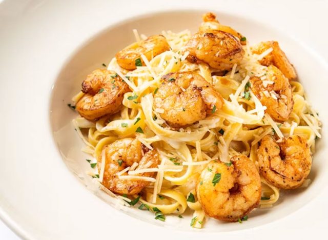 Maggiano's Shrimp Fettuccine Alfredo