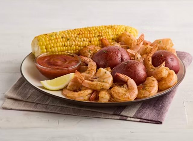 Ruby Tuesday Deconstructed Kabobs with Shrimp 