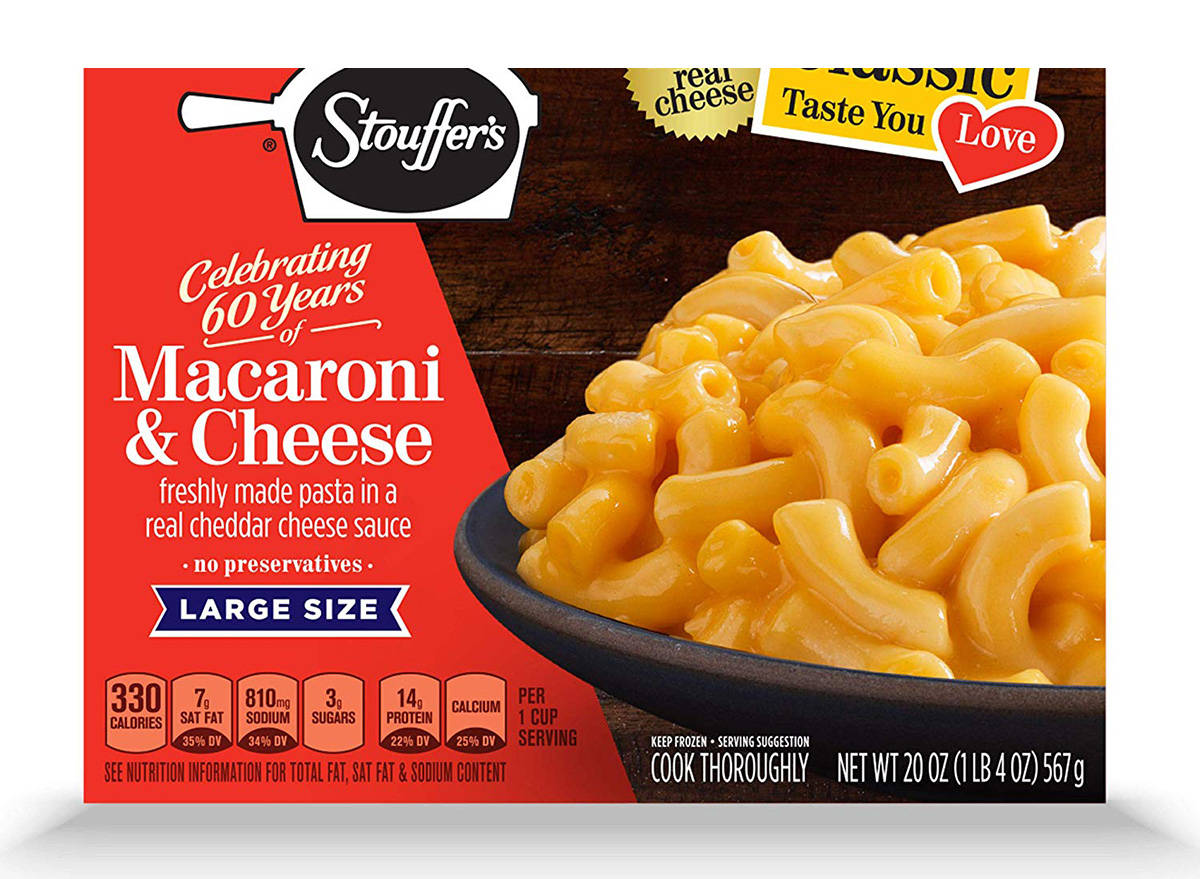 Stouffer's Family Size Baked Macaroni And Cheese Frozen Dinner, 35 ...