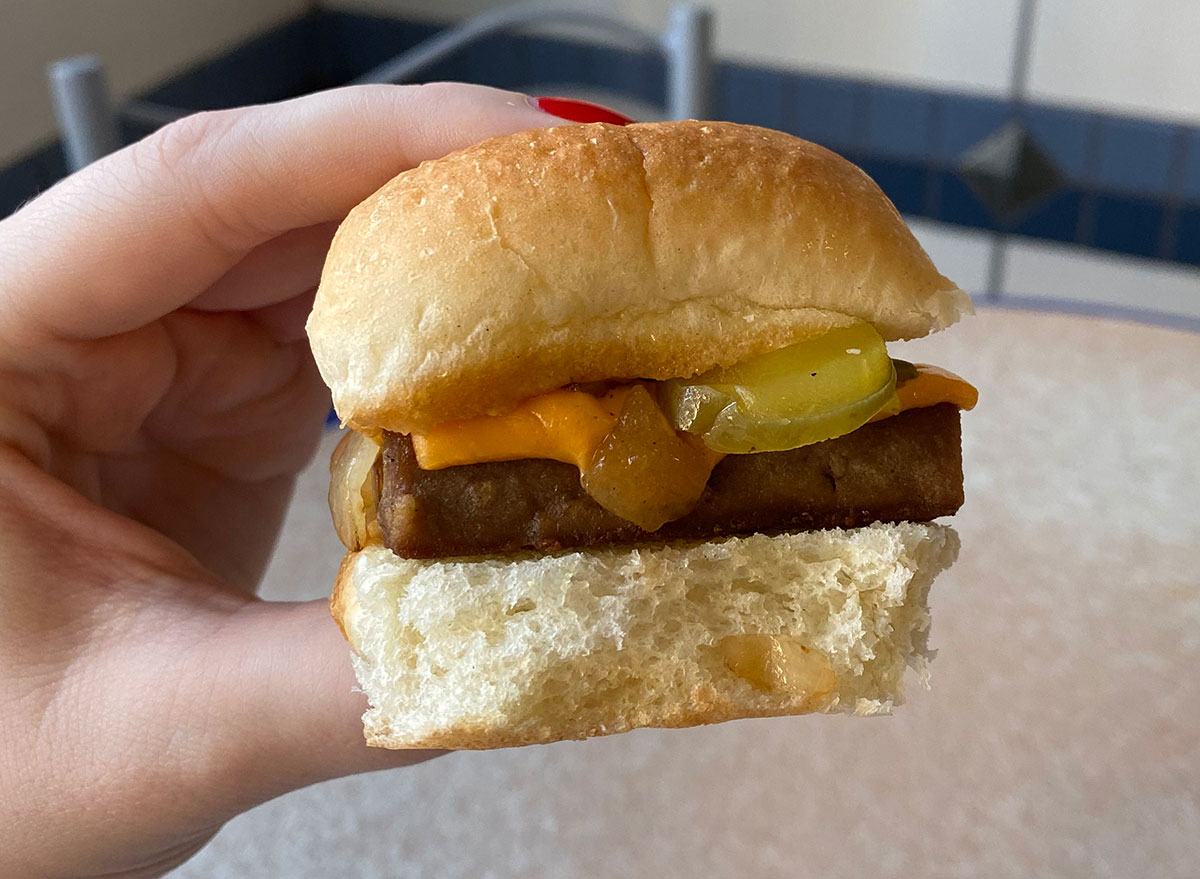 White Castle Impossible Slider Review — Eat This Not That