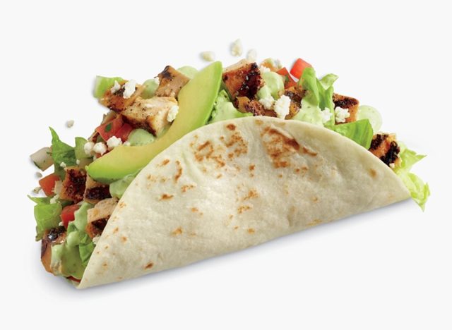 El Pollo Loco Chicken Avocado Taco