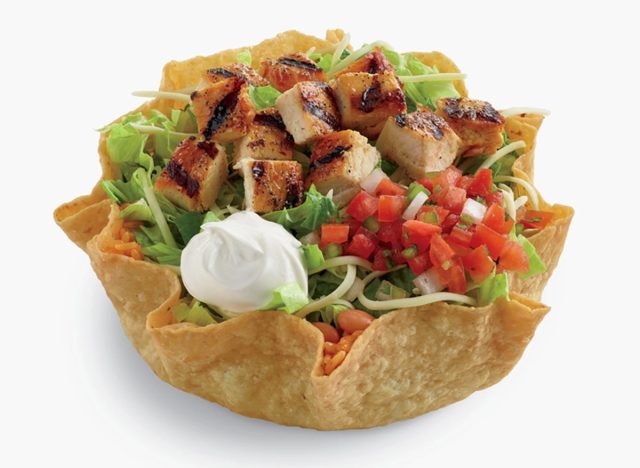 El Pollo Loco Double Chicken Tostada 