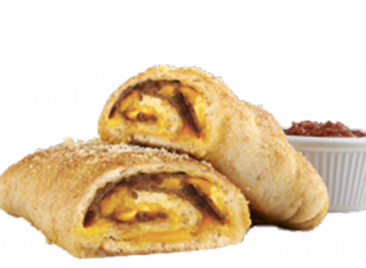 hungry howies steak and cheese roll