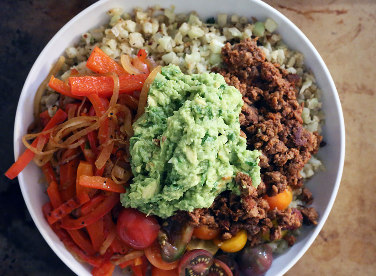 Simple Whole30 Beef Burrito Bowls Recipe — Eat This Not That