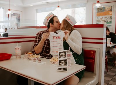 in n out baby annoucement